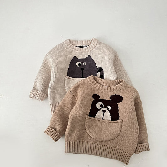 Cute Children's Knit Sweater