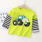 T-Shirts Long Sleeve Cotton Boys/Girls 12M-6T