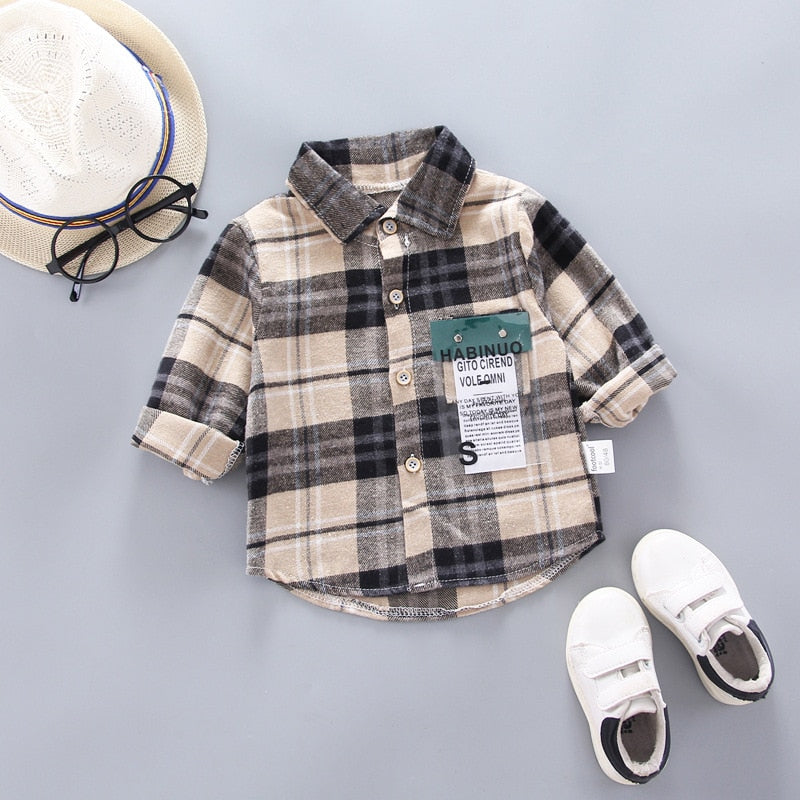 Boys Cotton Shirt 1-5Y