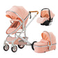 Luxury Baby Stroller 3 in 1