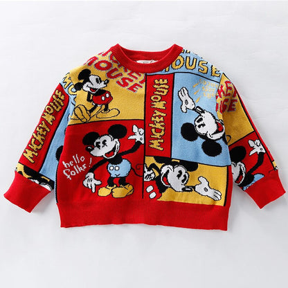 Disney Mickey Mouse Knitted Sweater