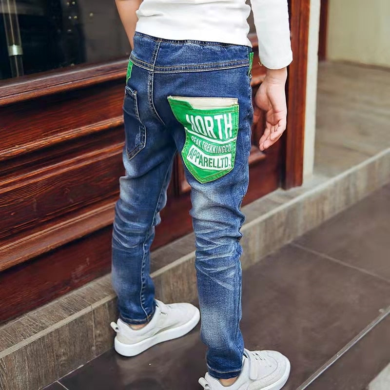 Boys Jeans Denim Trousers 5-13Y