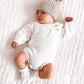 Newborn Infant Baby Girls Boys Knit Romper