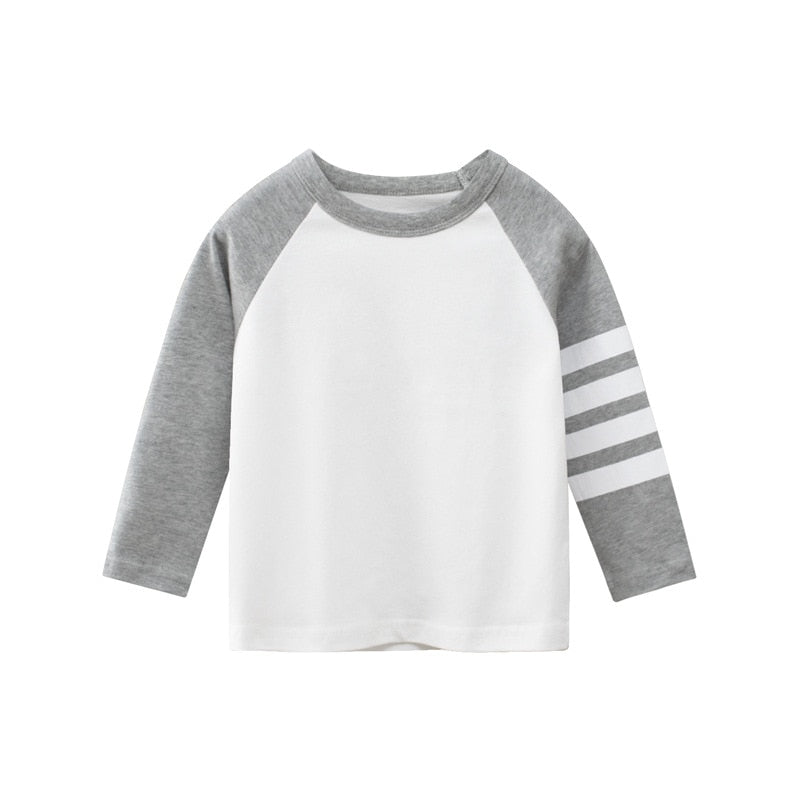 Boys Cotton T-Shirts Long-Sleeve