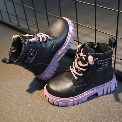 Girls Ankle Spring Boots