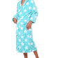 Children'S Lapel Star Flannel Nightgown