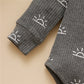 Newborn Baby Bodysuits + Elastic Pants