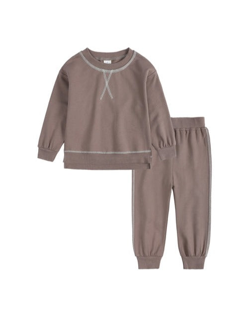 Children's Round Neck Payama Set