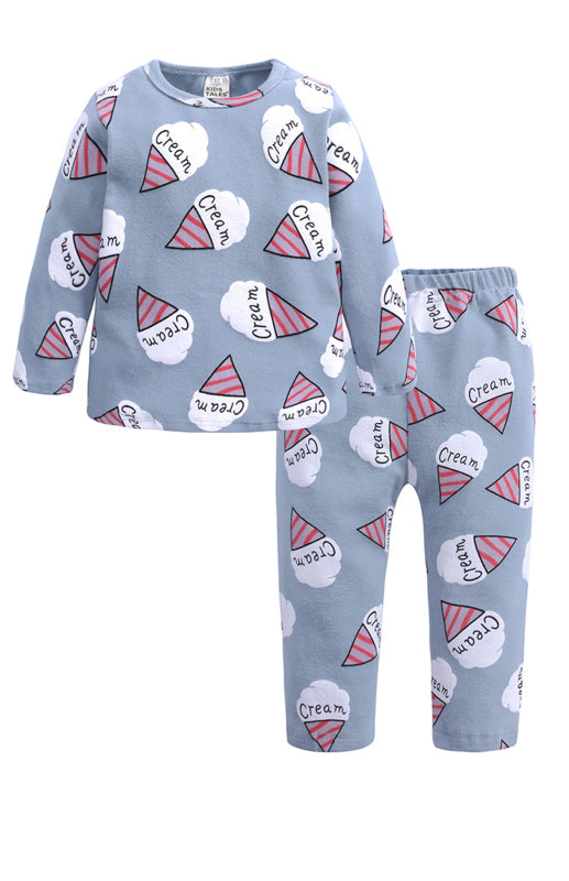 Children's Knitted Cotton Pajama