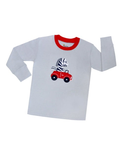 Children's Pure Cotton Zebra Pajama